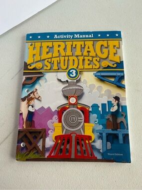 BJU Heritage Studies 3 Student Activity Manual - Third Edition, 3rd Grade 2014